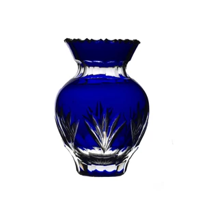 Kristály váza, 12 cm-es