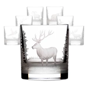 Magyar Erdők - Whisky pohár készlet, 6 db