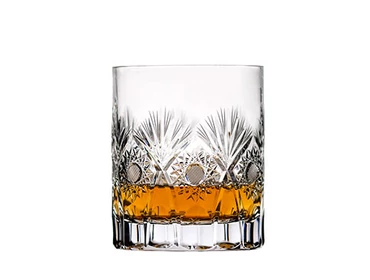 Kristály whiskys, üdítős poharak