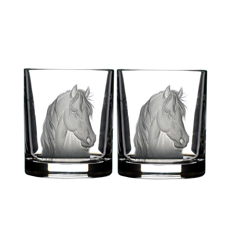 Lovas pohár - Whisky pohár készlet, 2 db