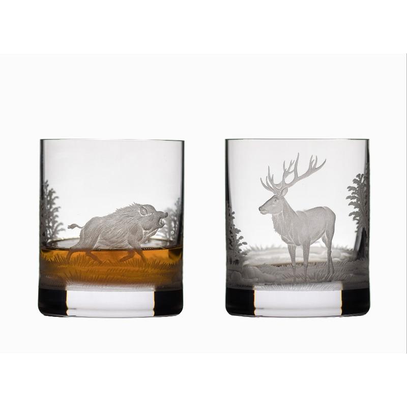 Magyar Erdők - Whisky pohár szett, 2 db